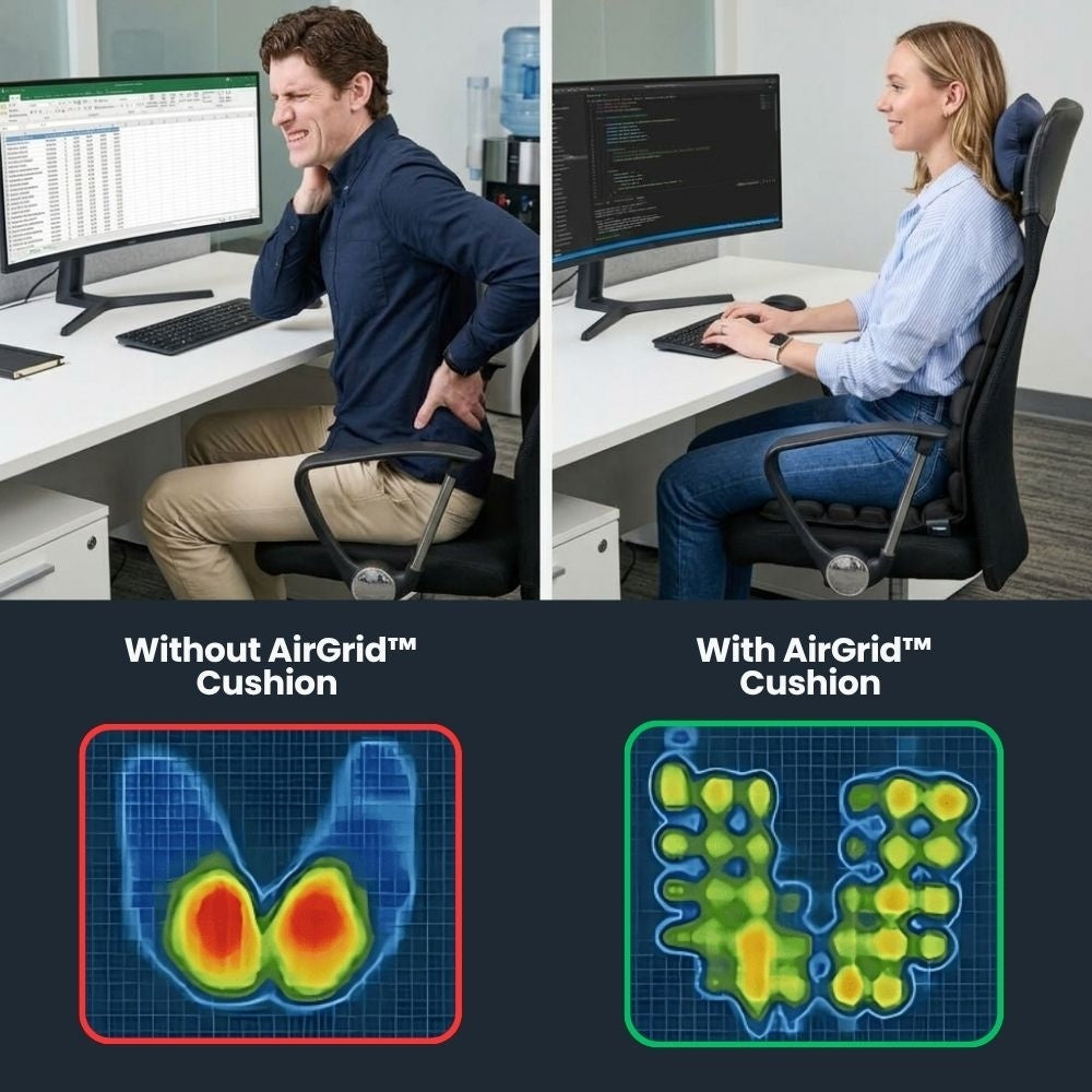 AirGrid Premium Seat Cushion